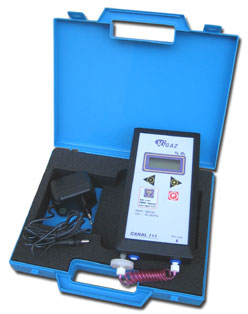 portable O2 analyser - CANAL111