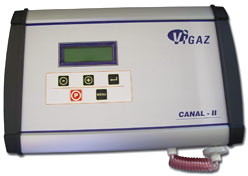 Zirconia O2 CO2 analyser - Canal-II